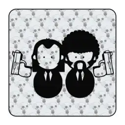 Autocollant pulp fiction 2